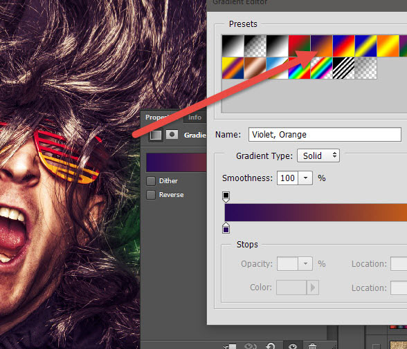 Create a crazy disco effect with Photoshop 2