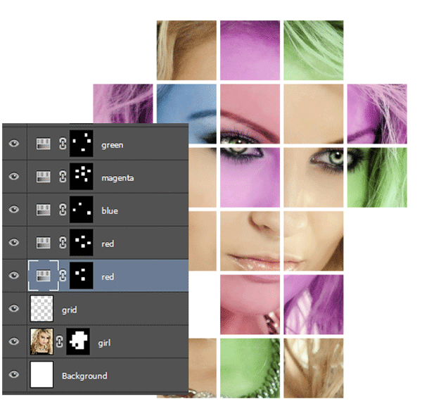 How to Create a Grid Effect in Photoshop