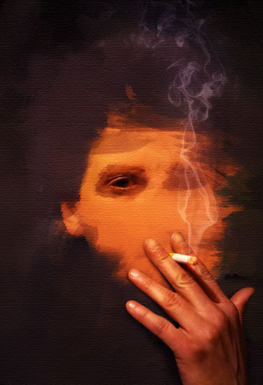 Create a smoking painting effect 17