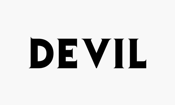 #Create a Devilish 3D Text Effect