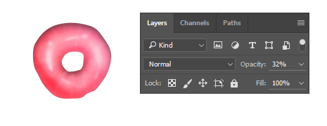 Draw Semi Realistic Donuts using Adobe Photoshop