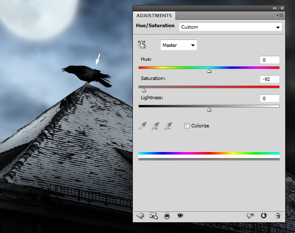 Create a Haunted House Scene with Photoshop 21