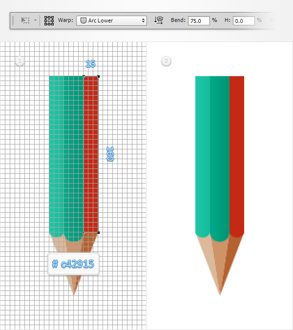 Create a Simple Pencil Icon in Adobe Photoshop 9