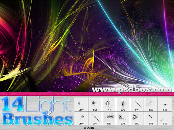 Light Streak Brushes