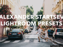 Alexander Startsev Lightroom Presets