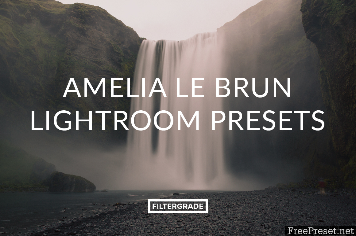 Amelia Le Brun Lightroom Presets