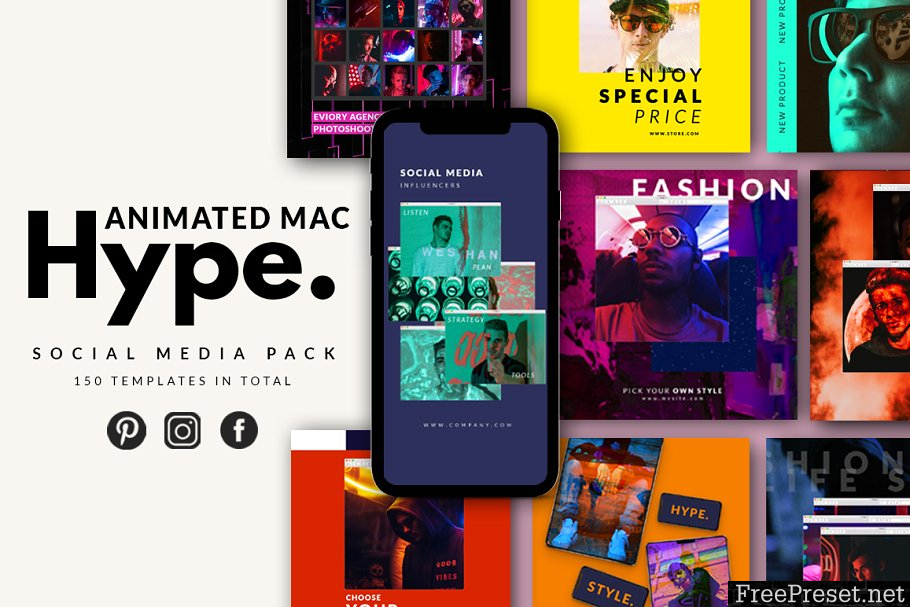 Animated Mac Hype Instagram Pack 3760391
