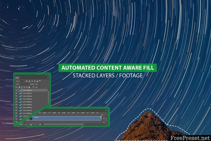 Automated Content Aware Fill F2HKVY3