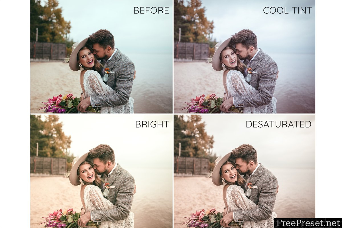 Boho wedding Lightroom presets 3749047