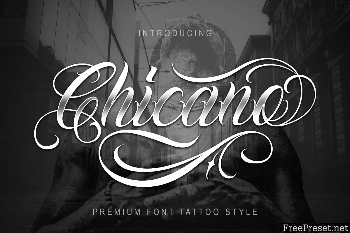 Chicano Font | Tattoo Style 3342841