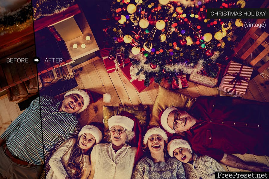 Christmas Holiday Lightroom Presets 774PWX