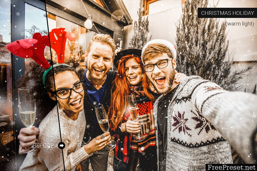 Christmas Holiday Lightroom Presets 774PWX