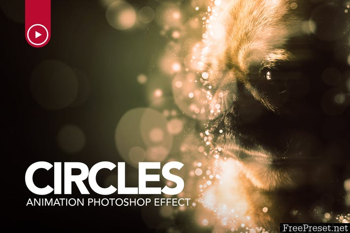 Circles Animation Photoshop Action RQNUB6