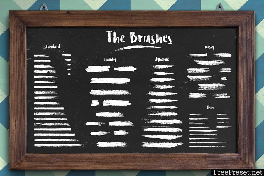 Classic Chalk - Brushes + Patterns