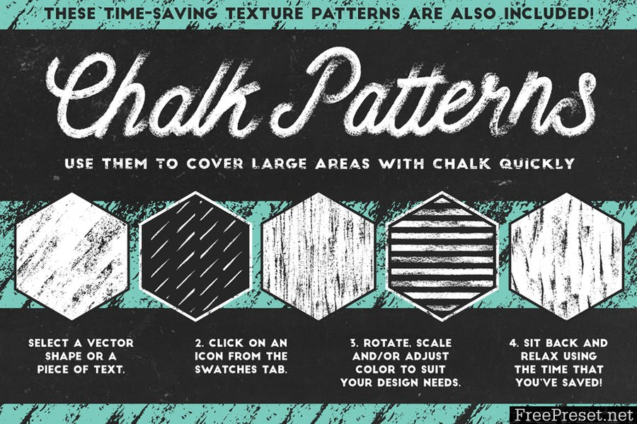 Classic Chalk - Brushes + Patterns