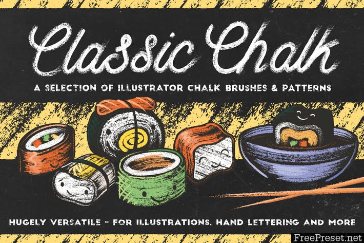 Classic Chalk - Brushes + Patterns