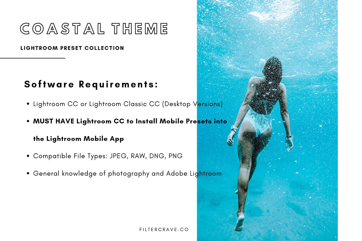 Coastal Mobile Lightroom Presets 3763652