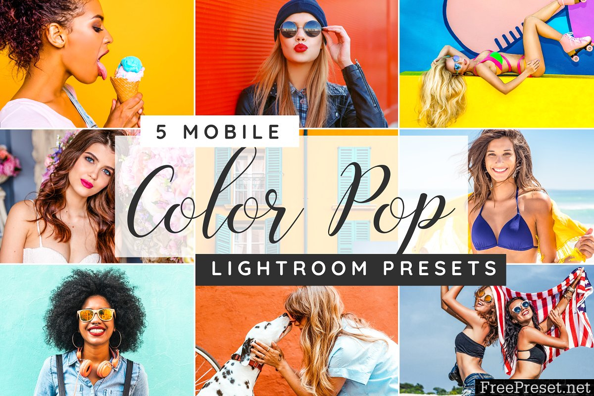 Color pop Lightroom desktop presets 3750820