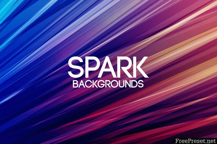 Colorful Spark Backgrounds  - JPG