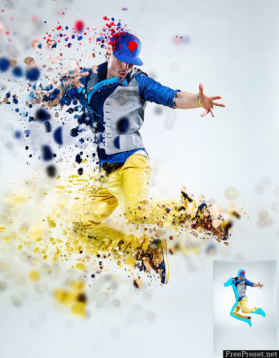 Dispersion 2 Photoshop Action 6C5W6K