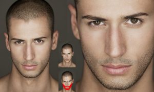 Facial Hair Photoshop Action MAVQR5