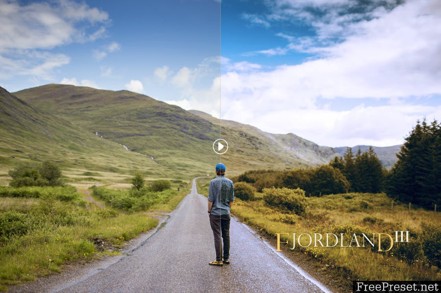 Fjordland Landscape Photoshop Actions CP3K2B