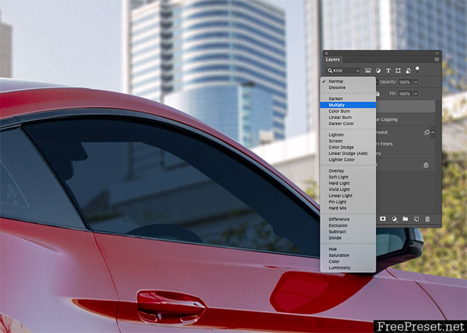 How To Composite a Car onto a New Background in Photoshop