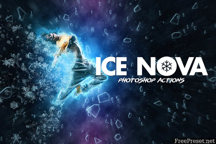 Ice Nova- Photoshop Action XWPMGQ