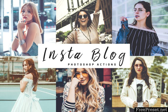 Insta Blog Photoshop Actions 65LPNE