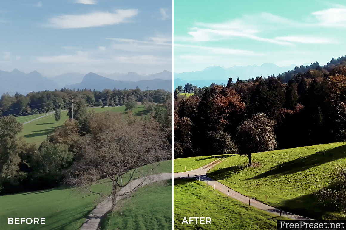 Looks and LUTs Aerial Drone LUTs