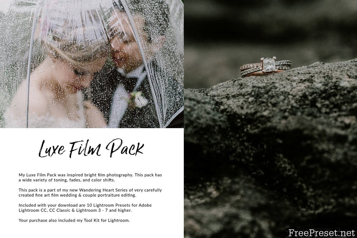 Luxe Film LR Preset Pack 2379948