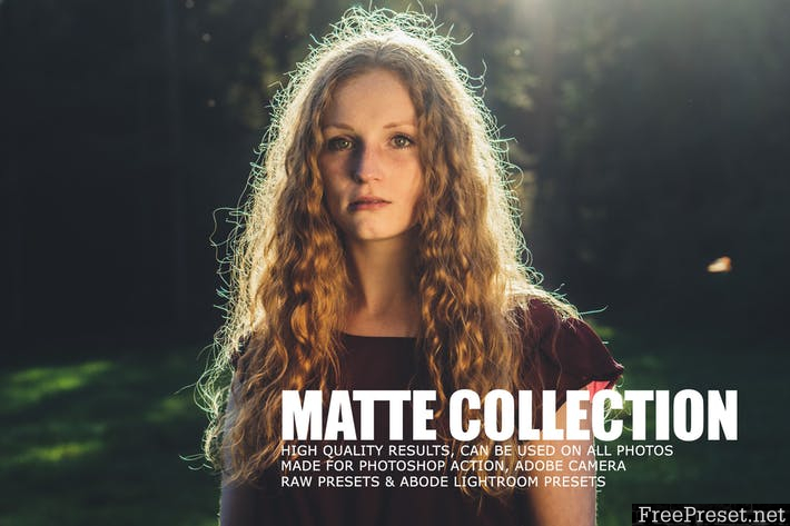 Matte Tone Collection Lightroom Presets VW9QUV