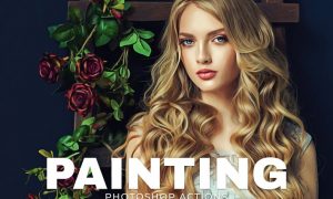 Painting Photoshop Actions K8P8DF