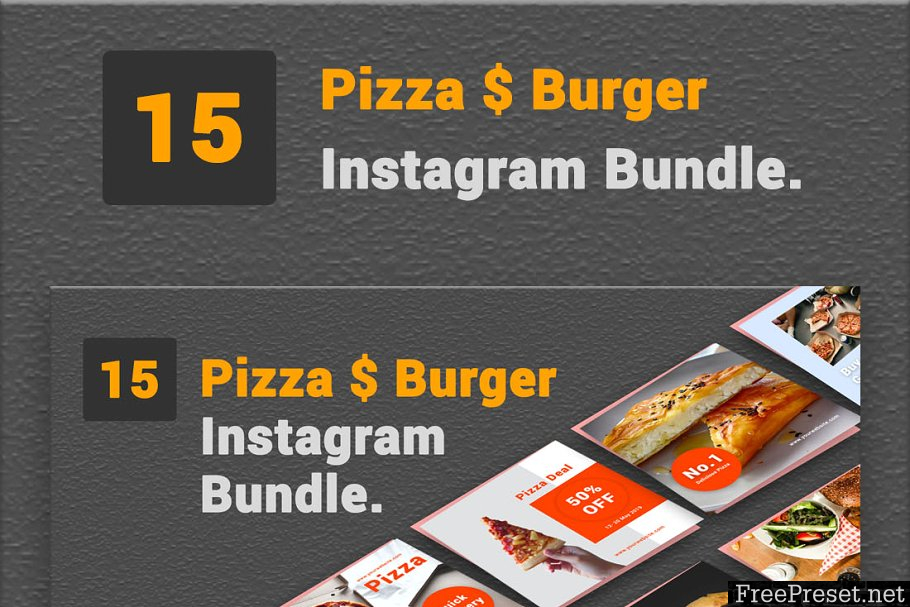 Pizza & Burger- Social Media Bundle 3753327