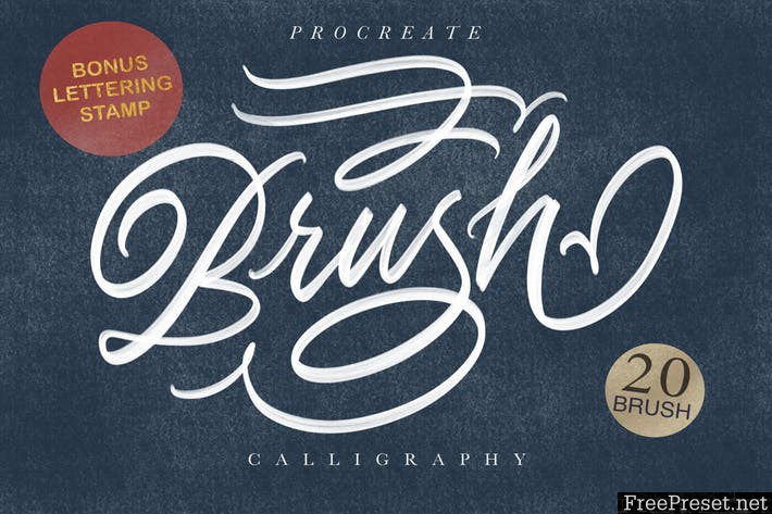 Procreate Brush Calligraphy ESFZUDG