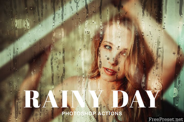 Rainy Day Photoshop Actions DK3J6X