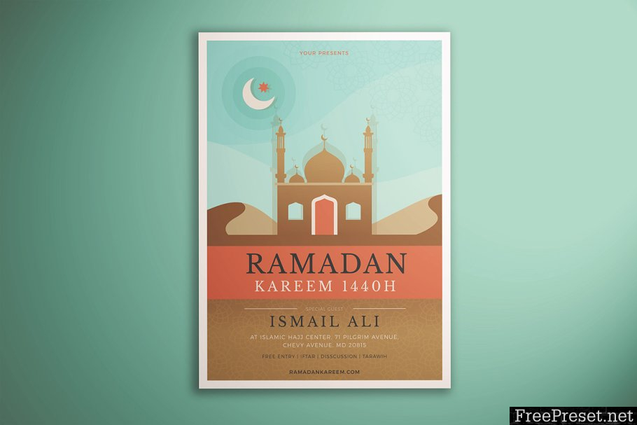 Ramadan Kareem Flyer Vol. 01  3799661