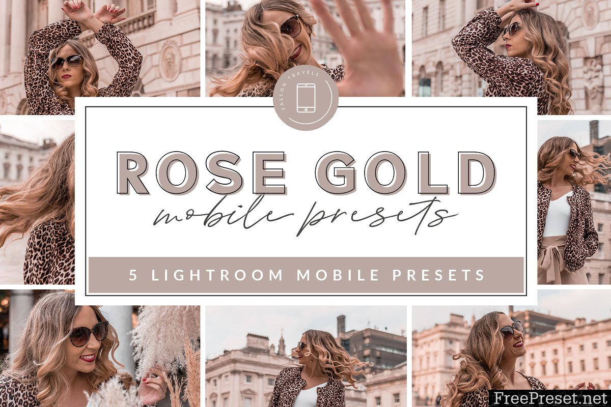 Rose Gold Mobile Presets 3658760
