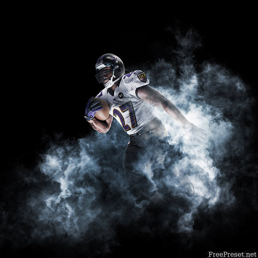 Smoke Animation Photoshop Action PXGXDH