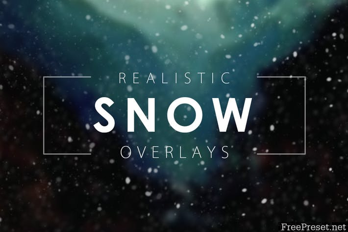 Snow Overlays - PNG, PSD, JPG