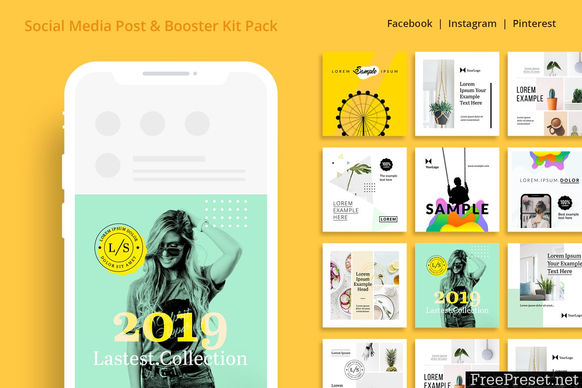 Social Media Posting & Booster Kit 3717890