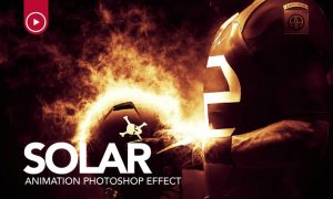 Solar Animation Photoshop Action MVF3VT