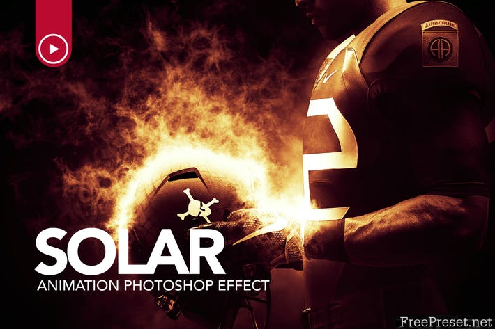 Solar Animation Photoshop Action MVF3VT