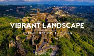 Vibrant Landscape Photoshop Actions N27TD7
