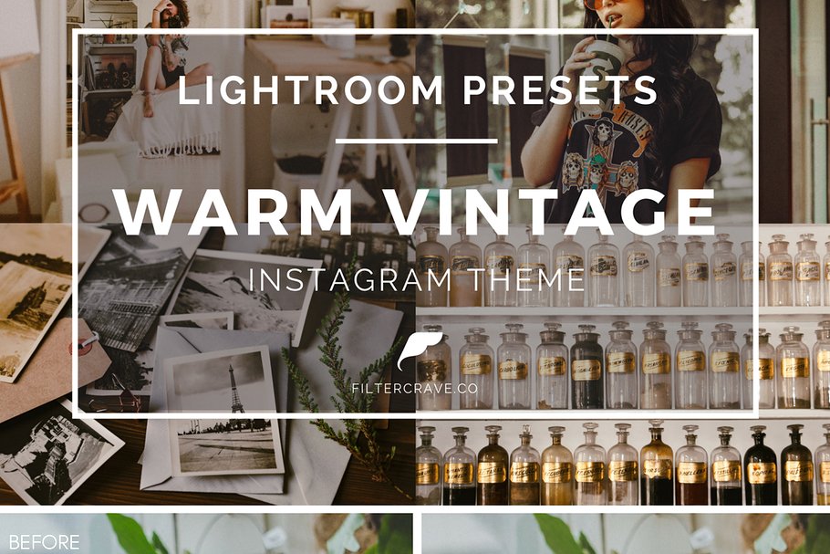 Warm Vintage Lightroom Presets IG 2373255