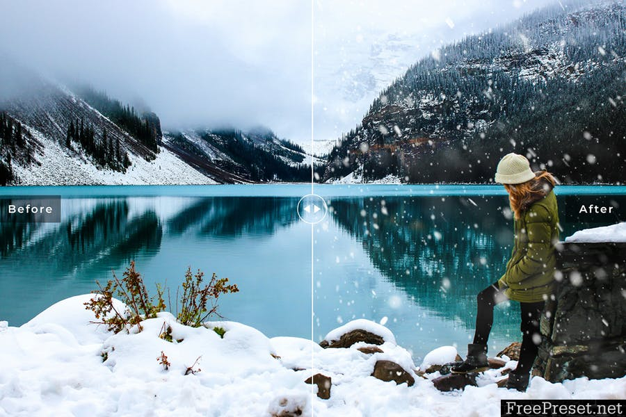 25 Snow Photoshop Overlays 43Q9F9