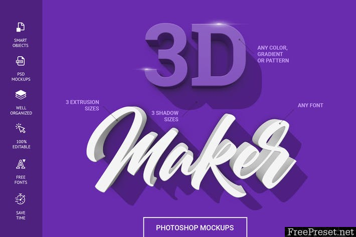 3D Maker - Text Effects TVLK379