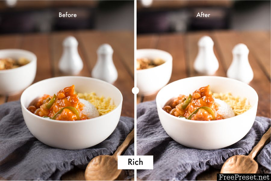 7 Pro Food Lightroom Presets