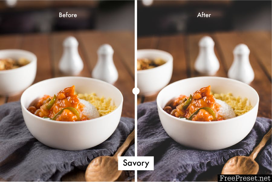 7 Pro Food Lightroom Presets