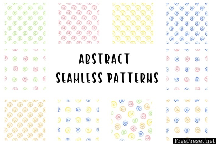 Abstract Watercolor Patterns 3YHQKP - JPG, PNG